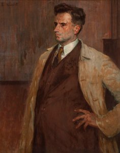 Portrait of the Sculptor Joao Zacco Parana by Eliseu Visconti